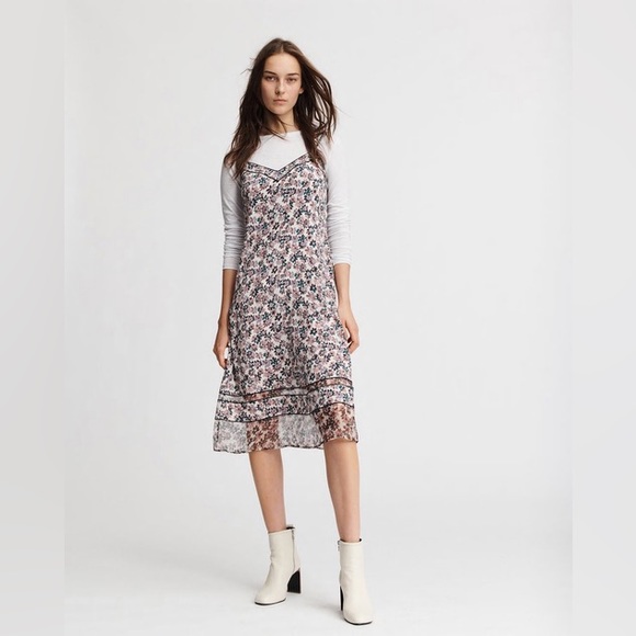 Rag & Bone Ilona MIDI Dress - Picture 2 of 16